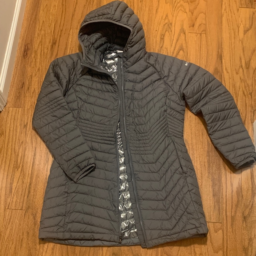 Columbia Women's Charcoal Puffer Jacket